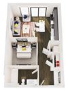 The Donegan Saint Paul Apartments V4 Floor Plan