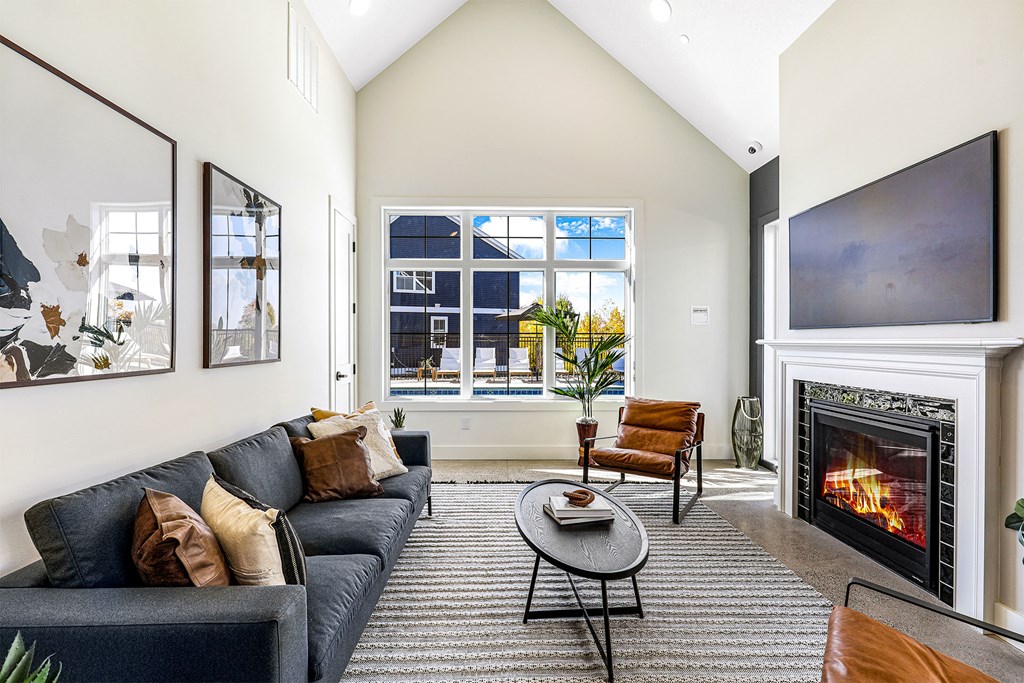 Edgewater on Cook Lake Clubhouse Lounge