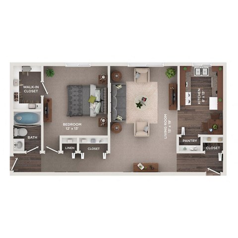 a 2103 sq ft floor plan  1 bedroom  129