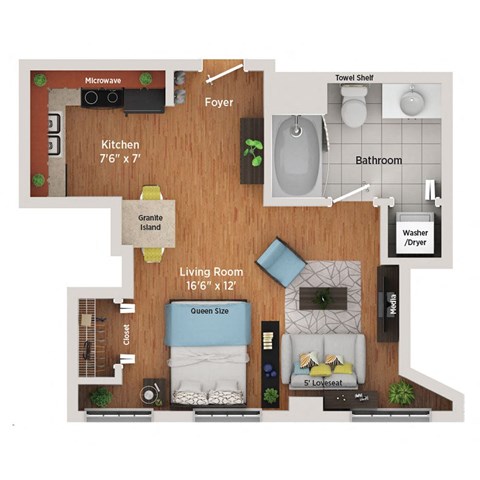 63 E Lake Street Studio-2 Beds Apartment for Rent - Photo Gallery 40