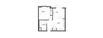 bedroom floor plan  the circulatory