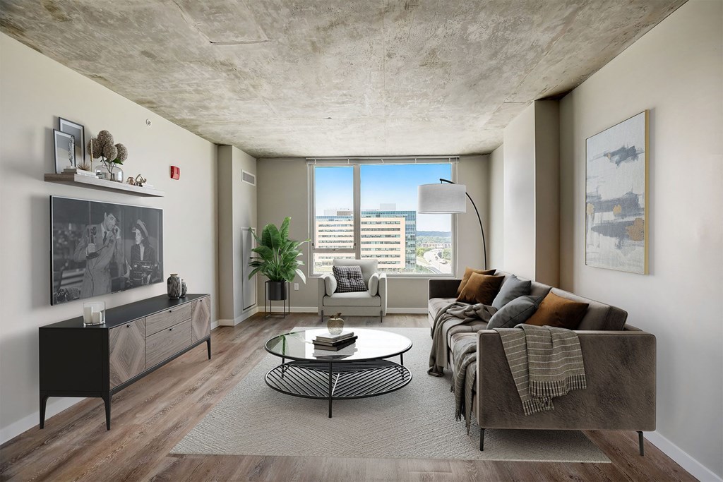 EO Madison Yards A12 Living Room