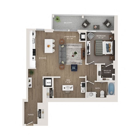 eo madison yards apartments floorplan a17