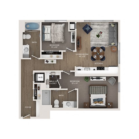 eo madison yards apartments floorplan c1
