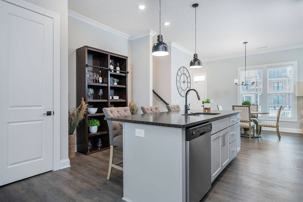 Evans Farm _ Townhome Kitchen Dining