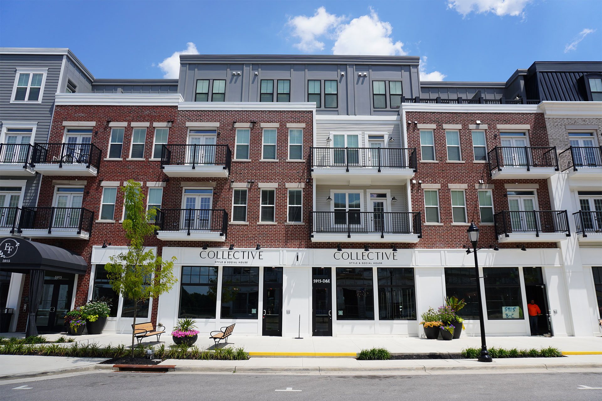 The Flats Building Exterior