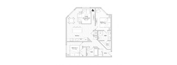 the office floor plan  renovated offices