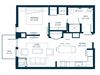 Forte on the Park Minneapolis A1 Floor Plan