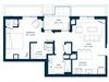Forte on the Park Minneapolis A8 Floor Plan