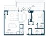Forte on the Park Minneapolis AP3 Penthouse Floor Plan