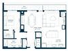 Forte on the Park Minneapolis AP4 Penthouse Floor Plan
