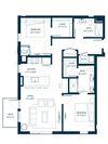 Forte on the Park Minneapolis C2 Floor Plan