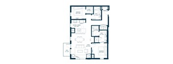 Forte on the Park Minneapolis C4 Floor Plan
