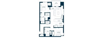 Forte on the Park Minneapolis C5 Floor Plan