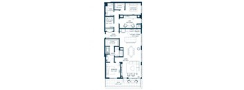 Forte on the Park Minneapolis CP11 Penthouse Floor Plan