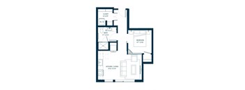 Forte on the Park Minneapolis V4 Floor Plan
