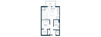 Forte on the Park Minneapolis V5 Floor Plan