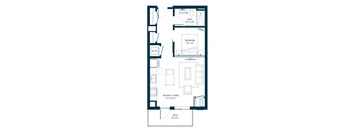 Forte on the Park Minneapolis V7 Floor Plan