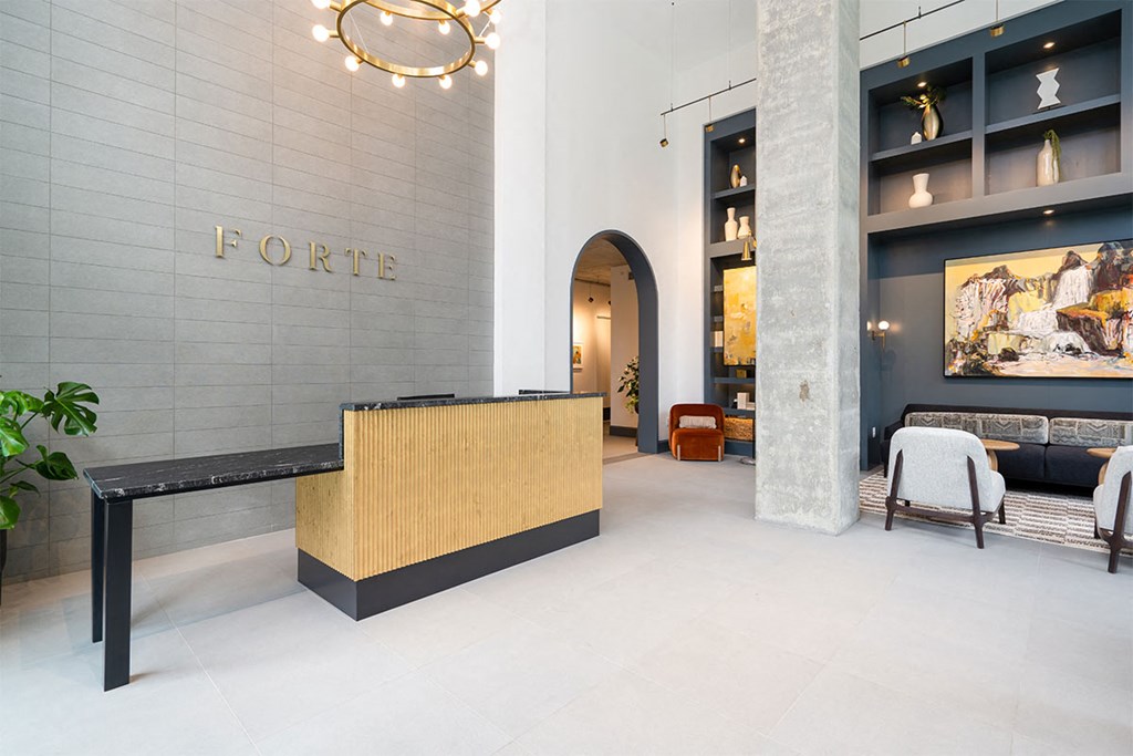 forte on the park apartments club room