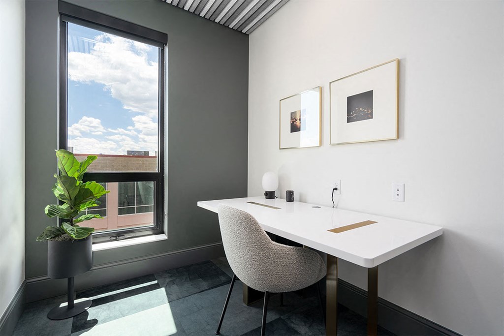 forte on the park apartments private work from home suite