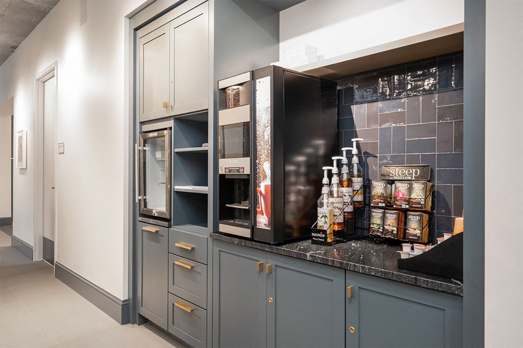 forte on the park apartments resident coffee bar