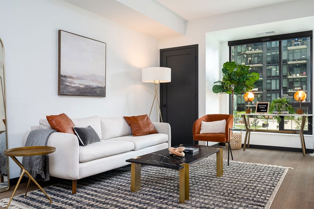 forte on the park apartments living room