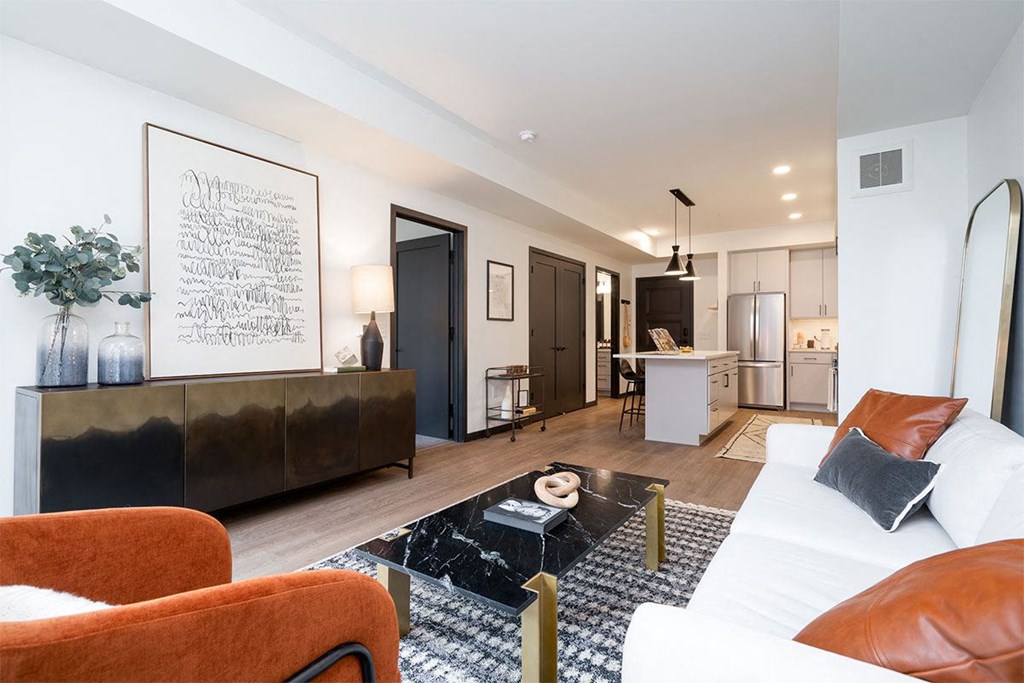 forte on the park apartments living room