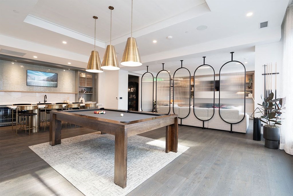 forte on the park apartments game room