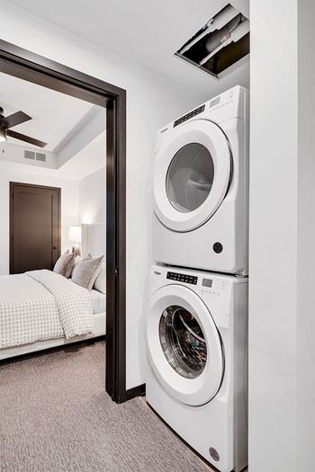 forte on the park apartments in unit washer and dryer