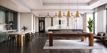 Forte on the Park Minneapolis Lounge with Pool Table - Photo Gallery 3