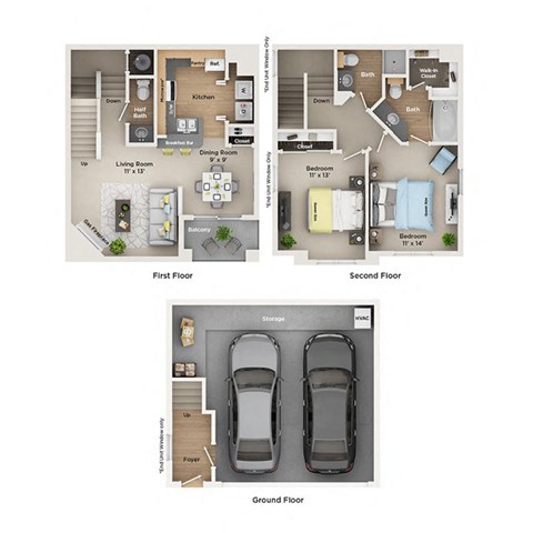 fairlane town center apartments floor plan  CTHc