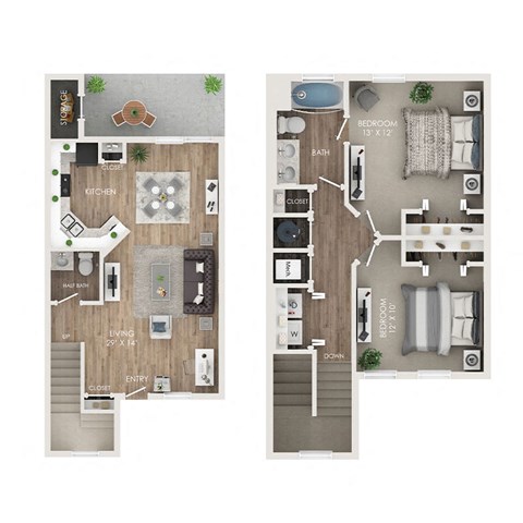 a 2103 sq ft floor plan  1 bedroom
