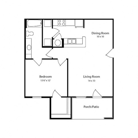 a floor plan of a house