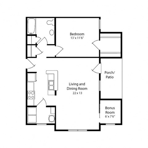 a floor plan of a bedroom house