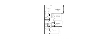 bedroom floor plan | the madison at ballston station