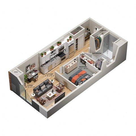 a floor plan of a house
