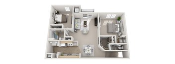 2 Bedroom _ Kennedy Floor Plan