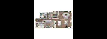 3 bedroom floor plan  the residences at sawmill estates apartments in