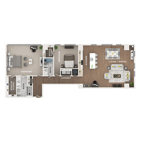a floor plan of 3 bedroom 2100 sq ft