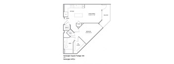 Escher _ Kensington B Floor Plan