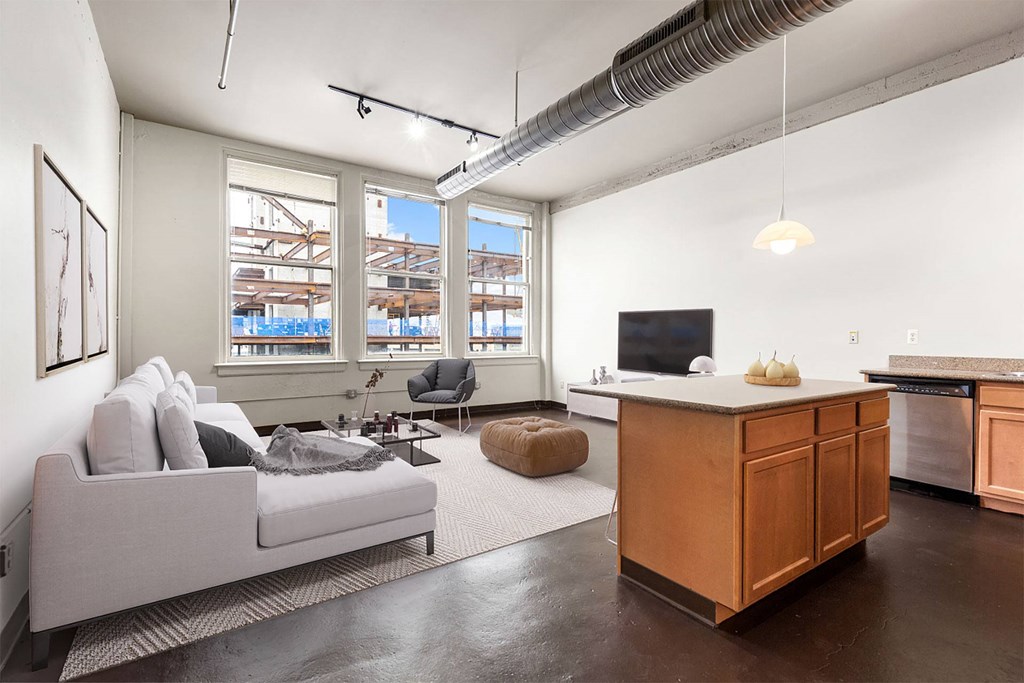 Lofts at Merchants Row _ Living Room