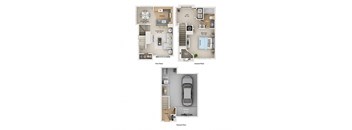 fairlane town center apartments floor plan  A3THc