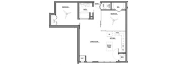 Albion at Morrow Park - B1 Floor Plan