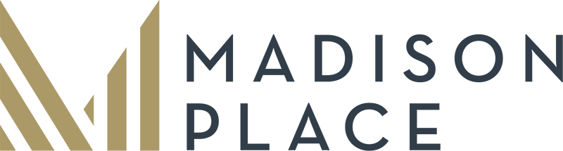 A dark blue and beige image with a torn edge.