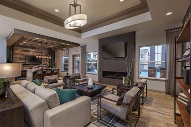 Midtown Pointe Clubhouse Sitting Area
