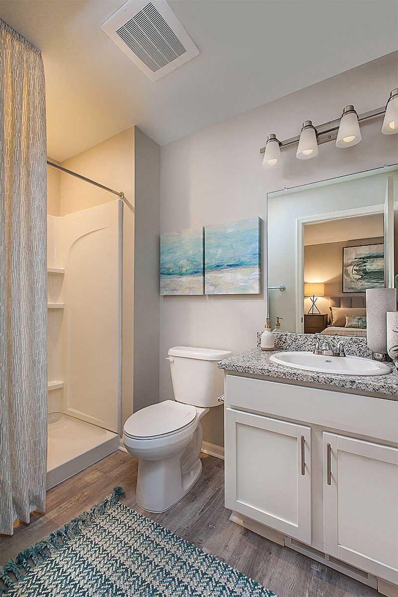Midtown Pointe Apartment Bathroom