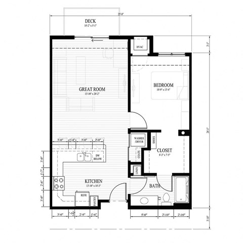 the floor plan of the second level of the house showcasing the closet and the bedroom