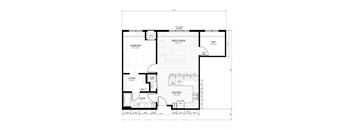 the floor plan of the second floor of the house