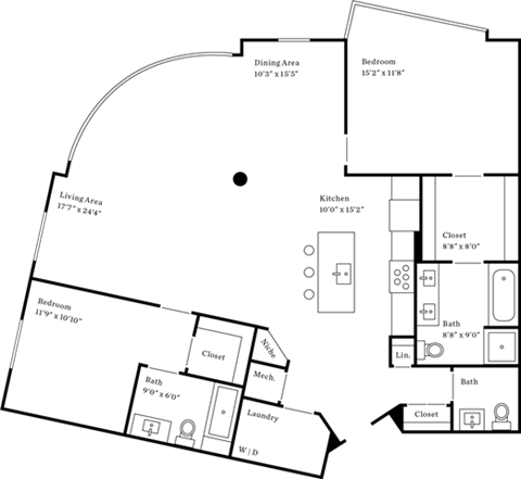 a black sky with a white plane flying through it