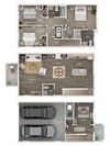 Three Bedroom Townhouse